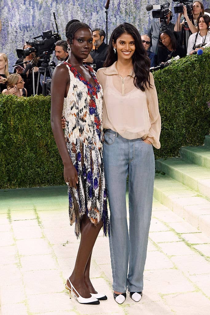 anok yai bhivitha pavuluri smiling met gala