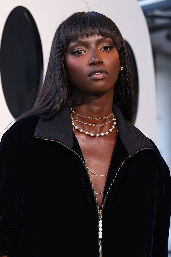 anok yai black velvet zipper jacket