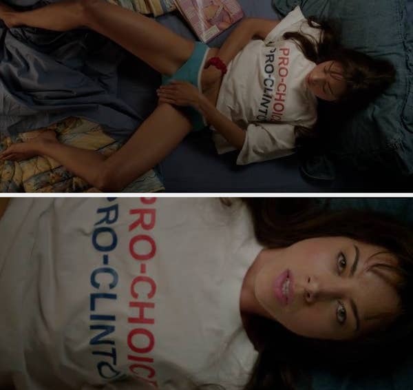 aubrey plaza the to do list clinton shirt