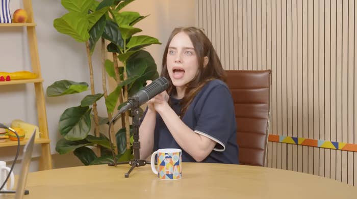 billie eilish podcast interview reaction