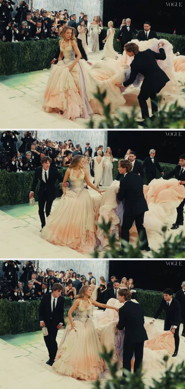blake lively met gala dress adjustment vogue