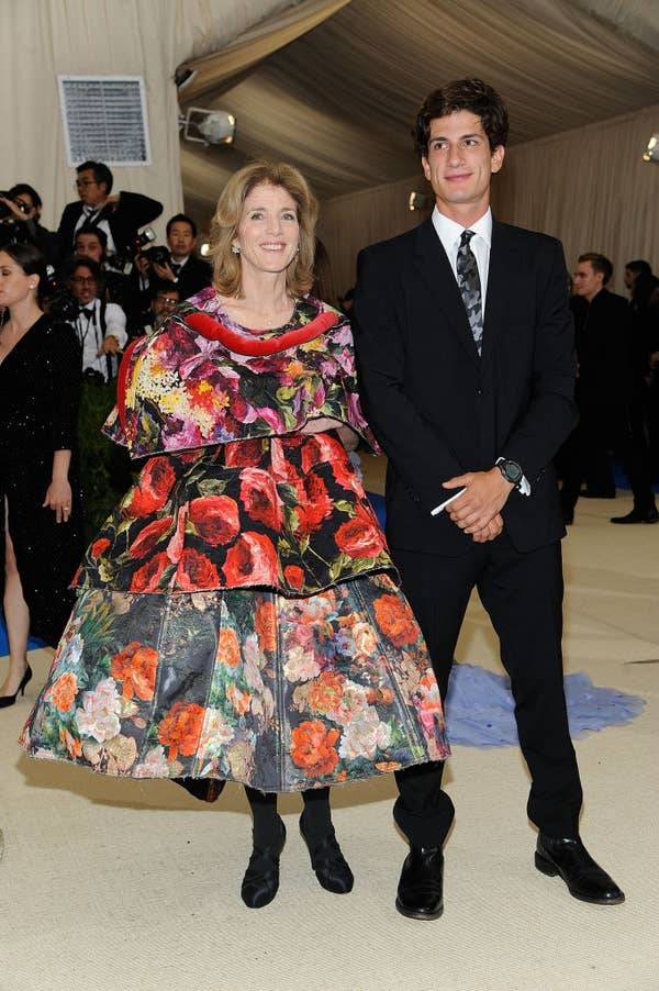 caroline kennedy met gala floral comme des garcons dress.jpg