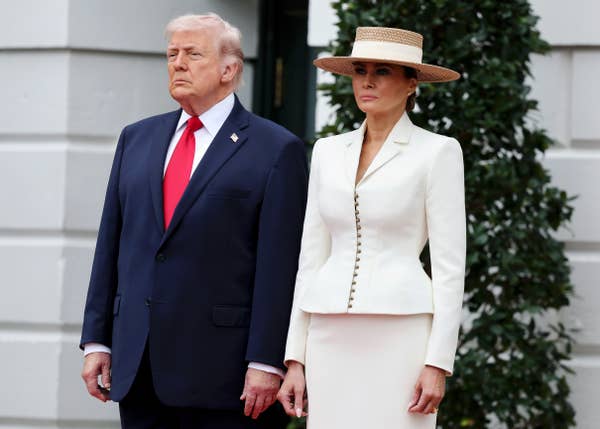 donald trump melania trump white house event