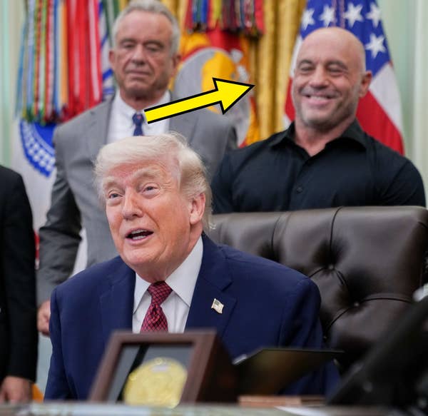 donald trump oval office joe rogan rfk jr