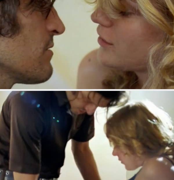film still intimate character interaction