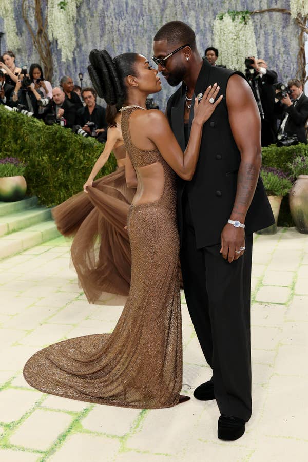 gabrielle union dwyane wade met gala