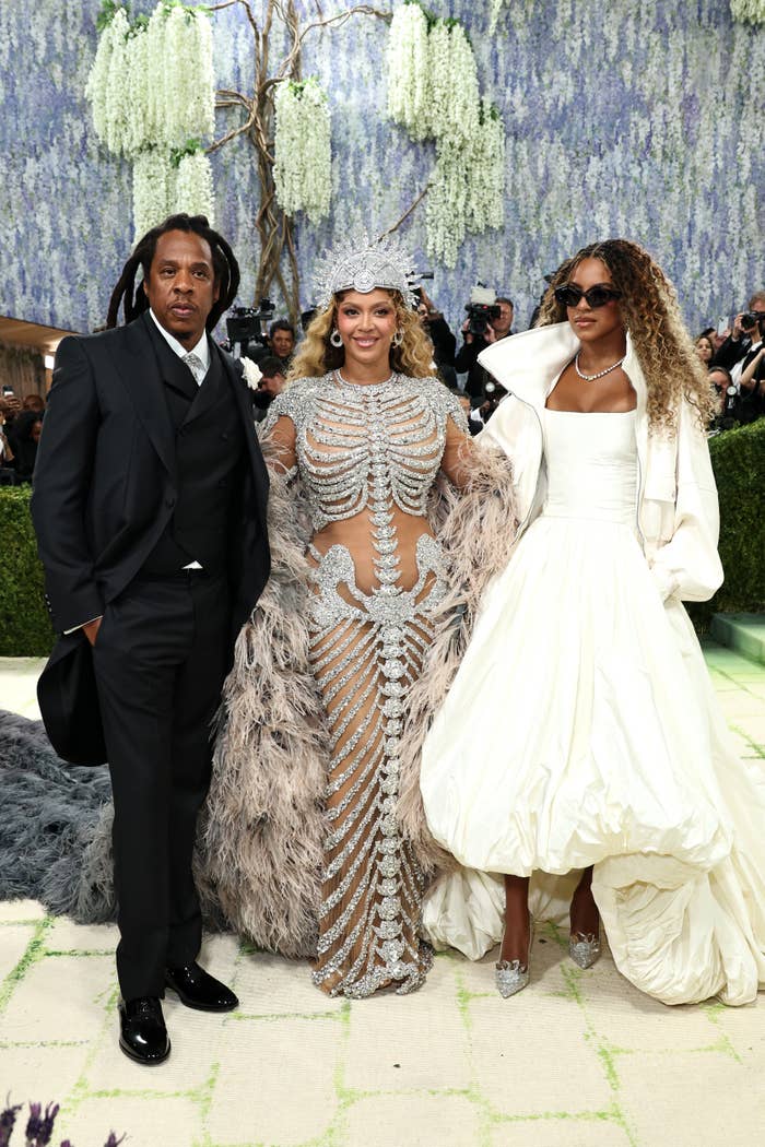 jay z beyonce blue ivy met gala family photo