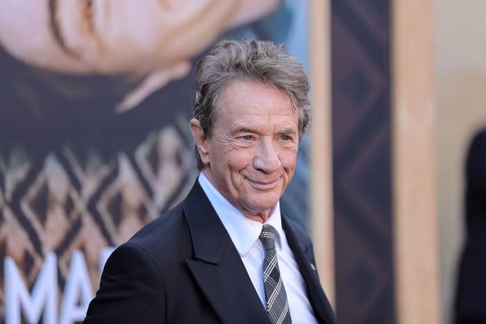 martin short smiling close up portrait