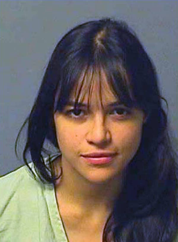 michelle rodriguez booking photo