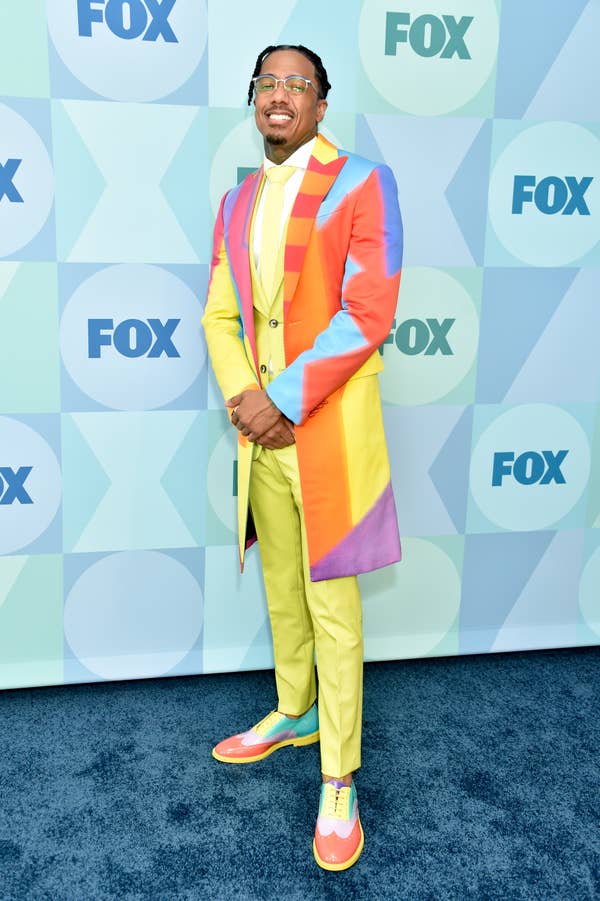 nick cannon colorful suit fox red carpet.jpg