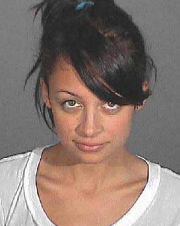 nicole richie mugshot photo