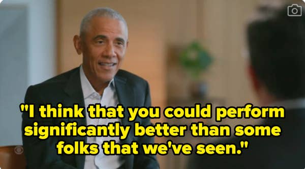 obama perform better than some folks quote