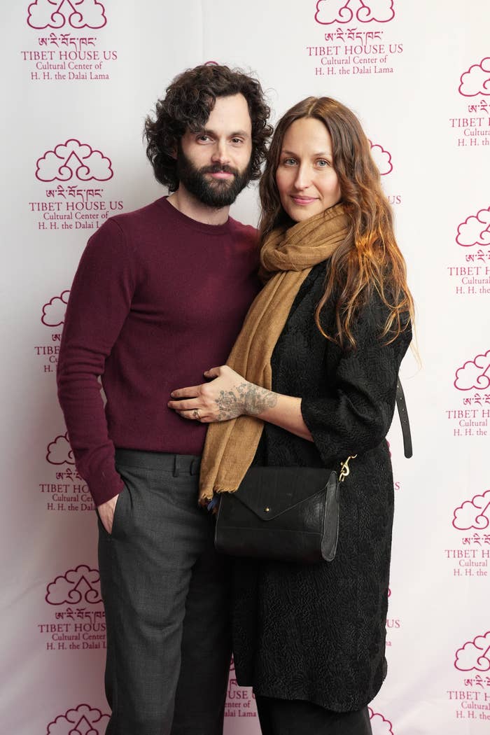 penn badgley domino kirke tibet house event