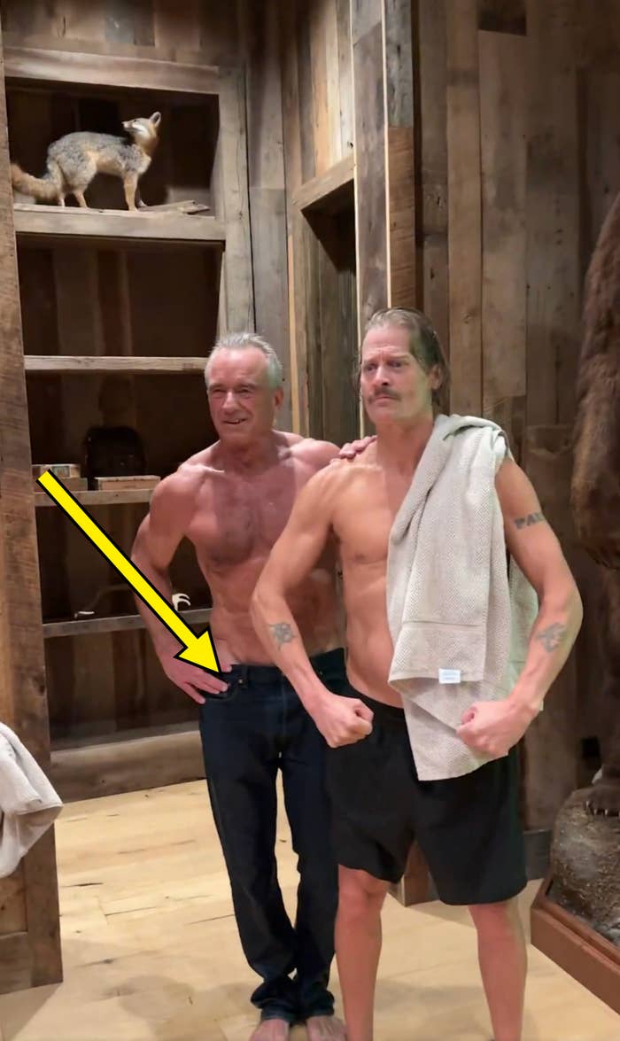 rfk jr shirtless gym training