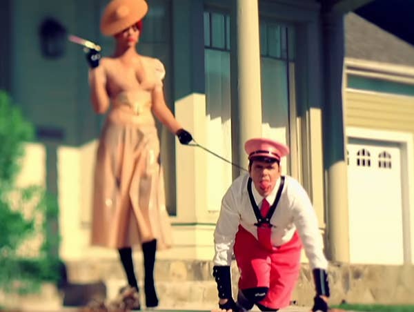 rihanna s and m music video scene