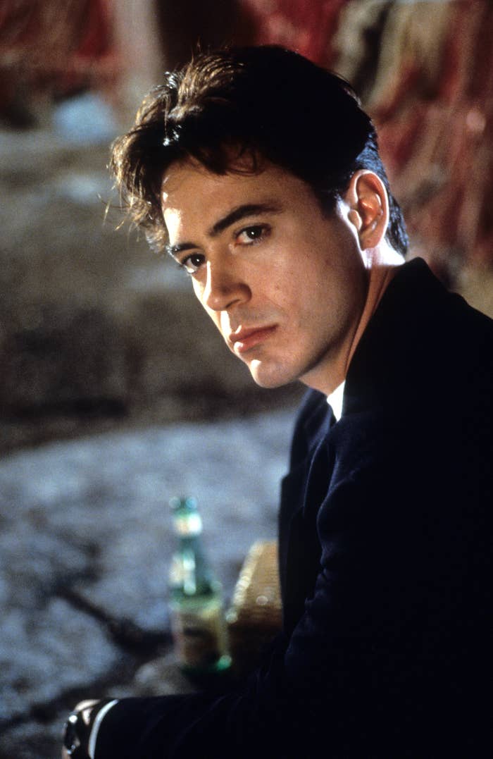 robert downey jr young portrait