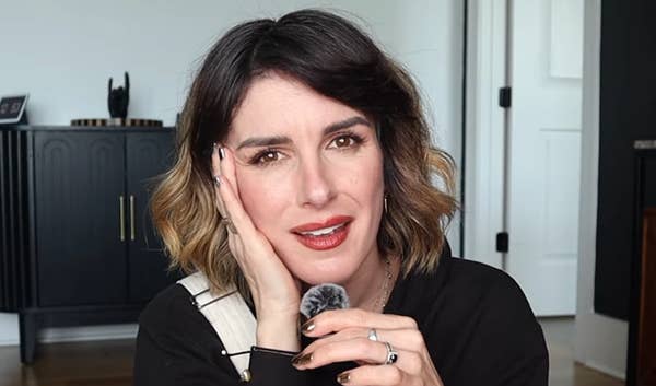 shenae grimes beech casual vlog style portrait
