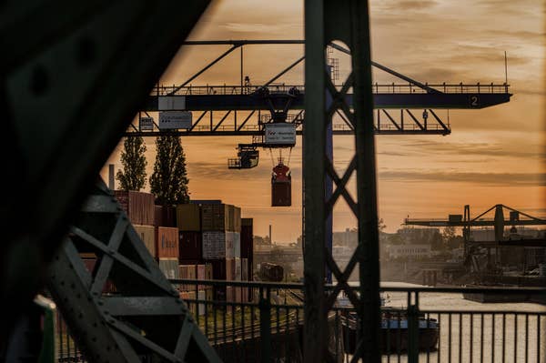 shipping port container crane sunset.jpg