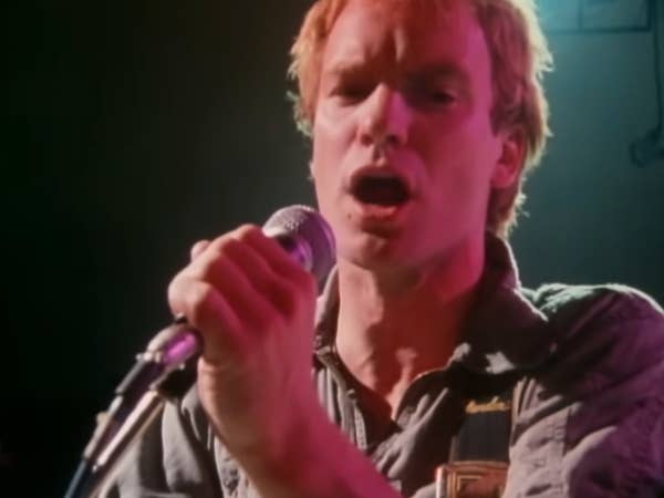 sting the police every breath you take