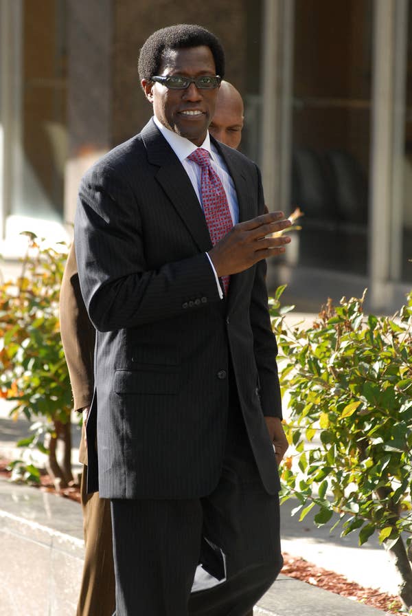 wesley snipes suit outdoors