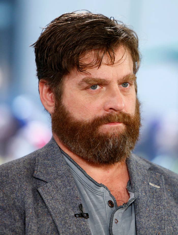 zach galifianakis serious expression beard